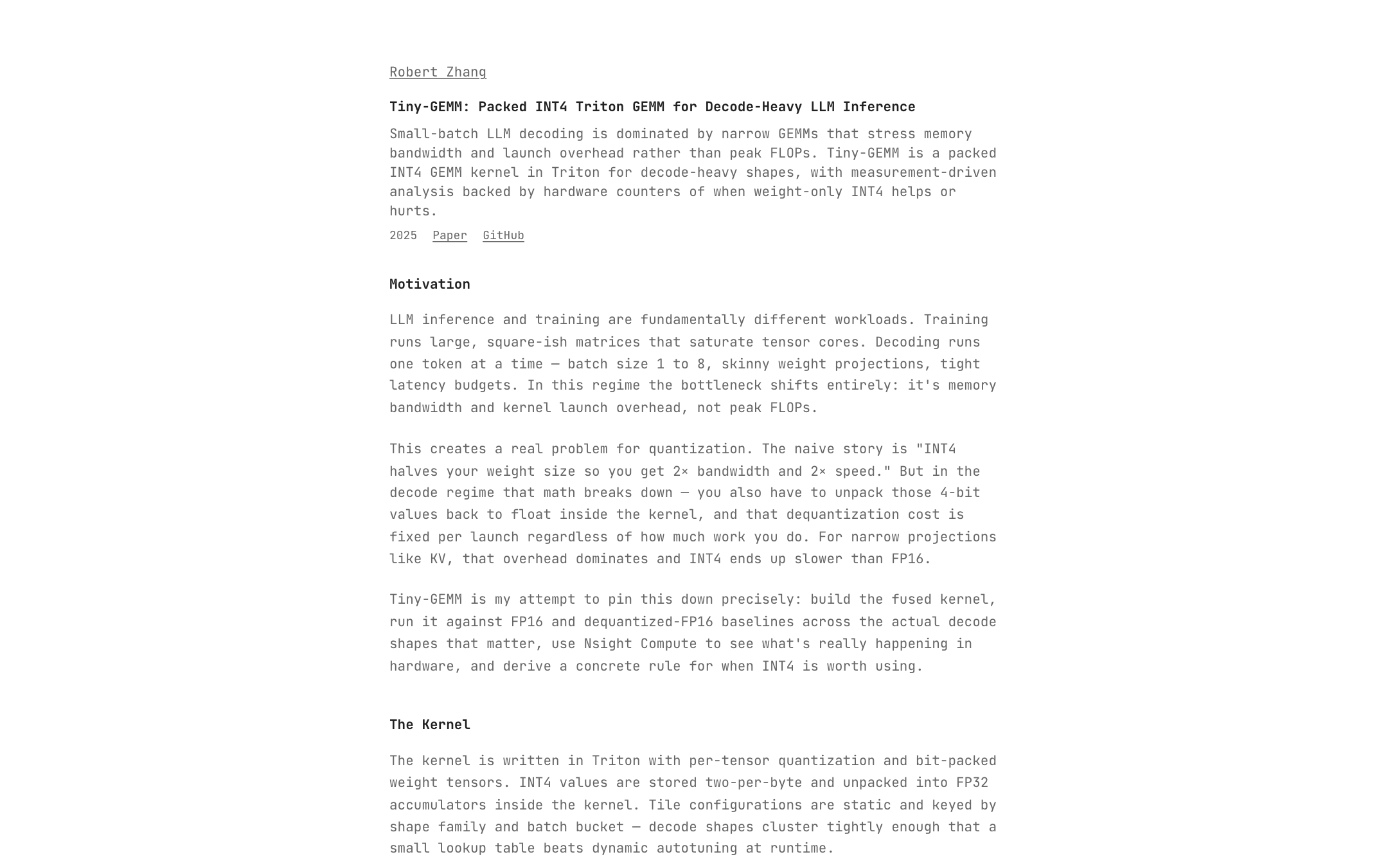 V4: a project write-up at 1440 wide